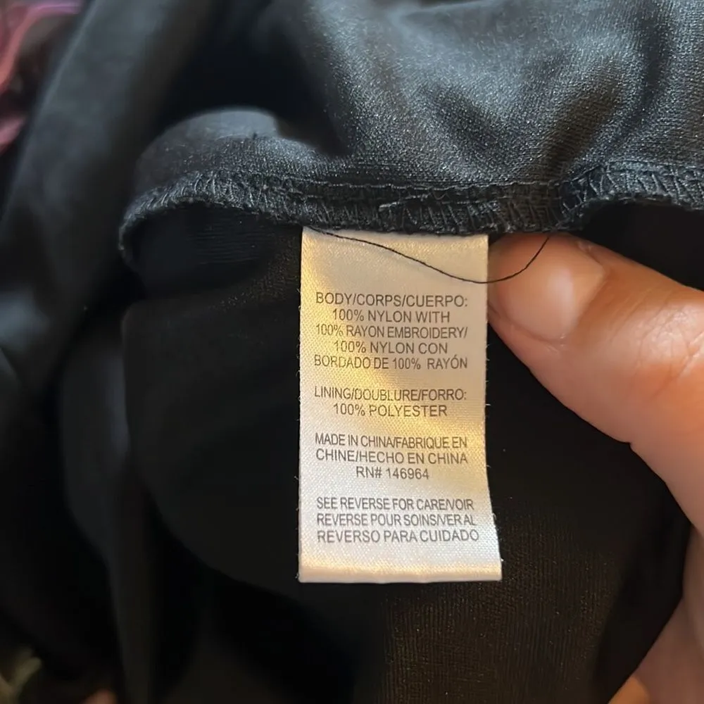 Maia sleeveless embroidered floral dress 8 - Image 7