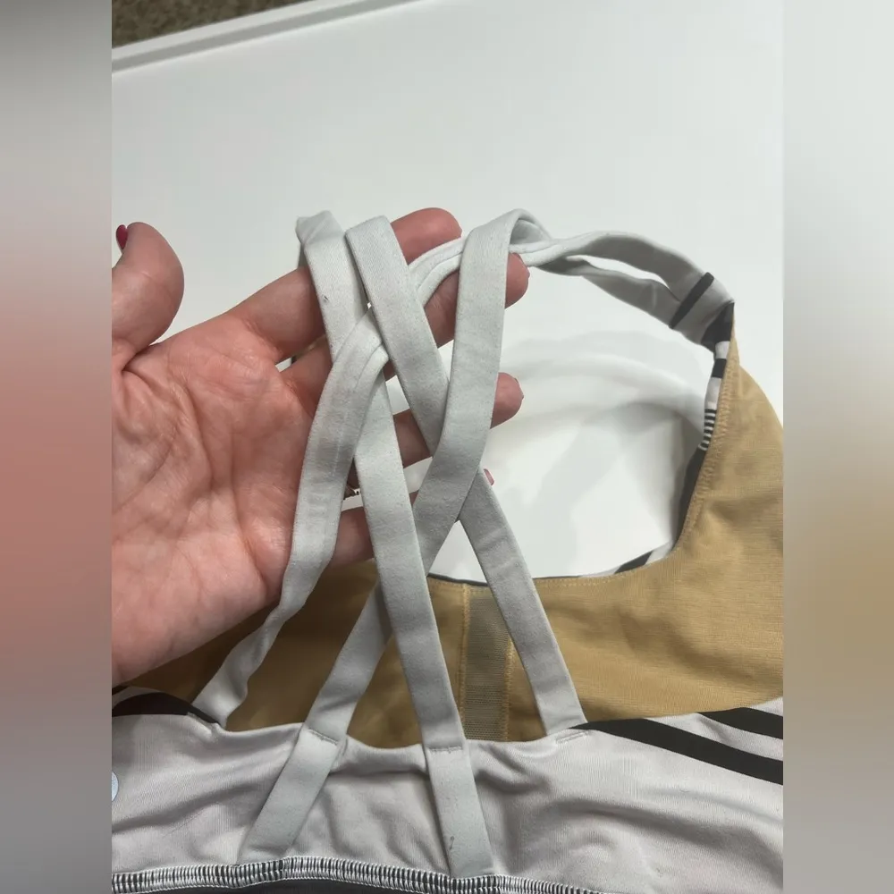 Lululemon 8 energy bra groovy stripes - Image 5