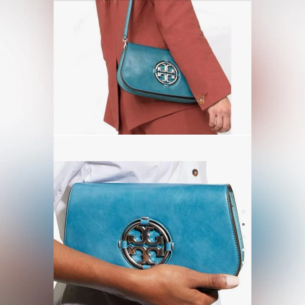 Tory Burch Convertible Miller Glazed Bag with Matching Wallet, BRAND NEW! - Image 2