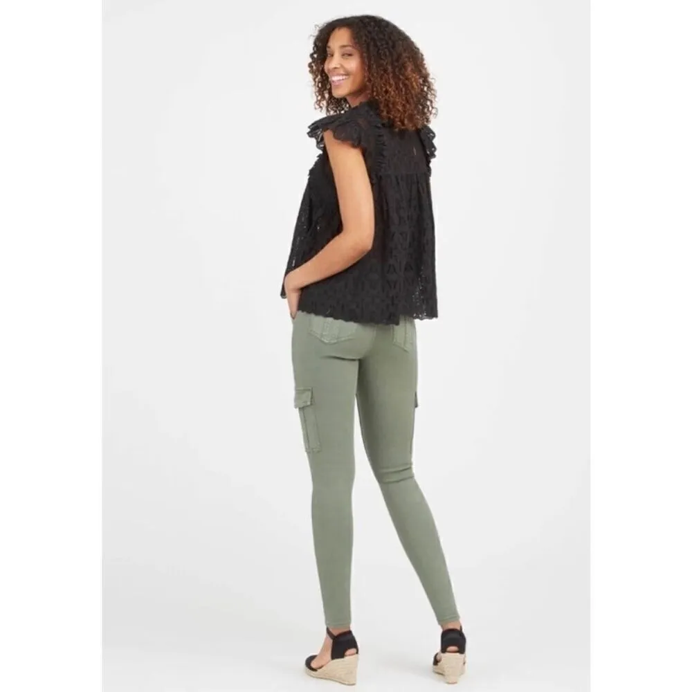 Spanx Stretch Twill Ankle Cargo Pant - Image 4