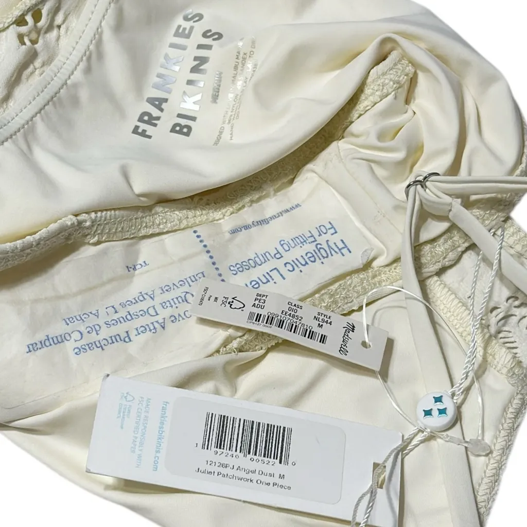 FRANKIES BIKINIS Juliet Cheeky One Piece Swimsuit, Angel Dust, Medium - Image 7