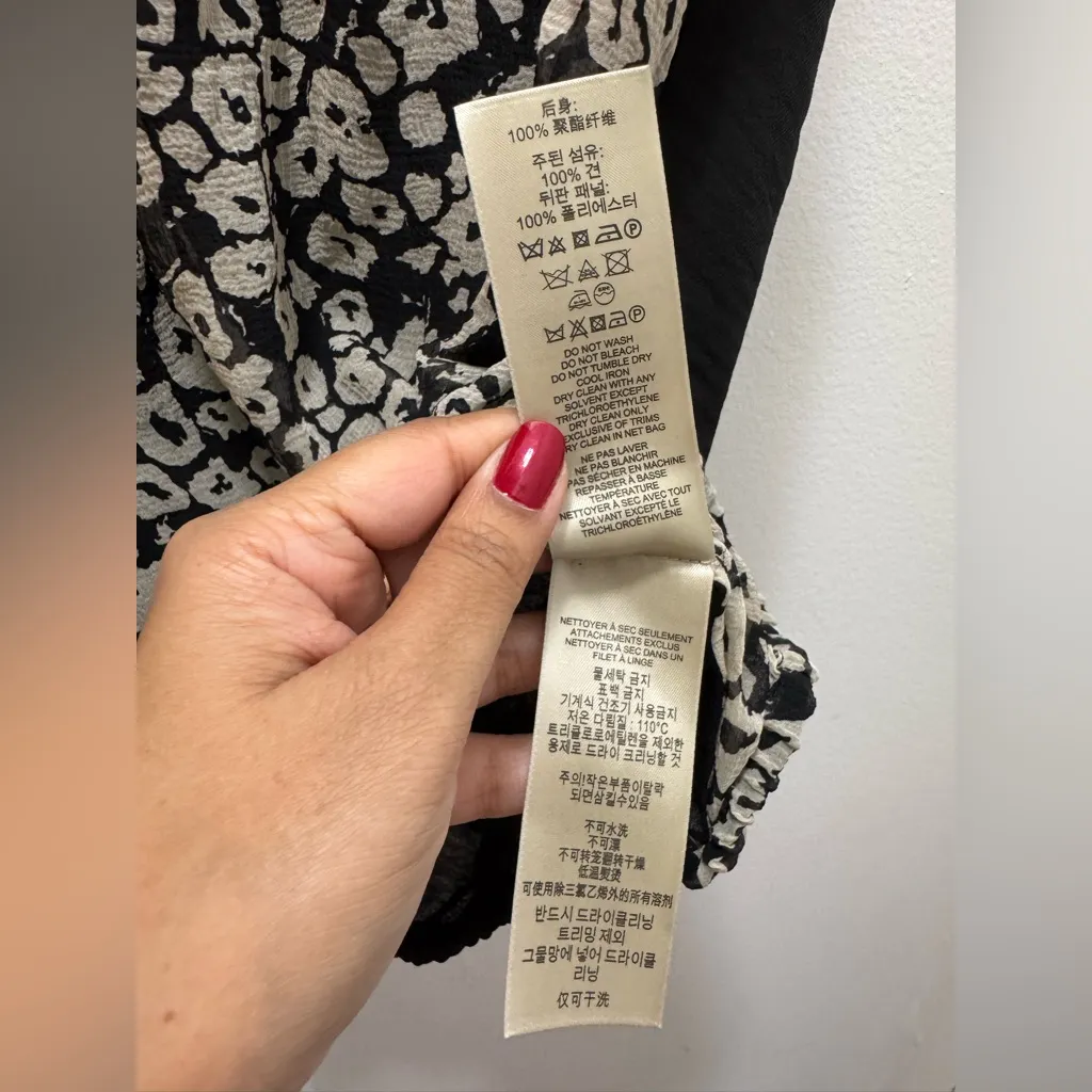Burberry Brit Silk Blouse XL - Image 8