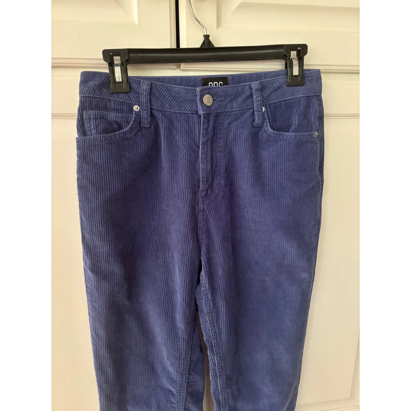 BDG Urban Outfitters Mom High-Rise Corduroy‎ Pants Size 25 Blue Casual Trendy - Image 3