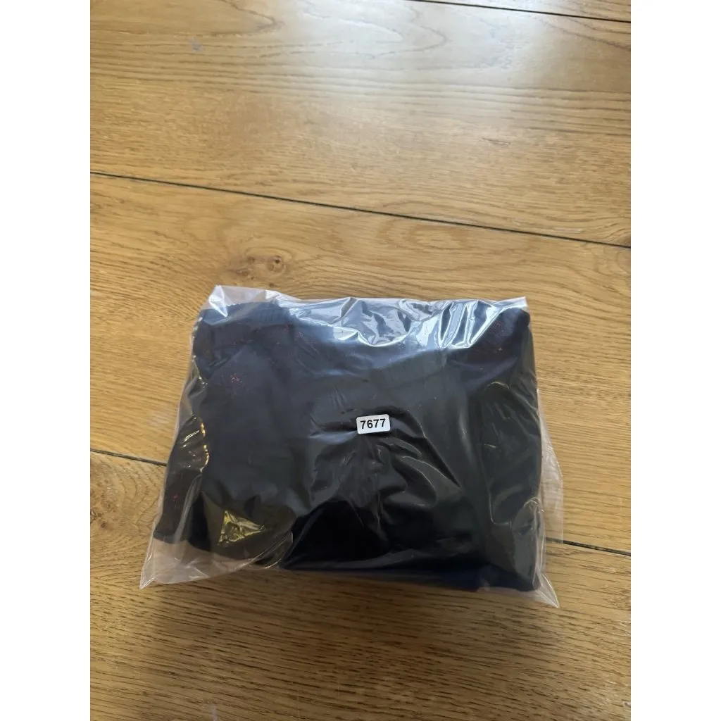 Christine Alexander Women’ Black Crew Neck Size Medium Gems Embellished Classic - Image 12