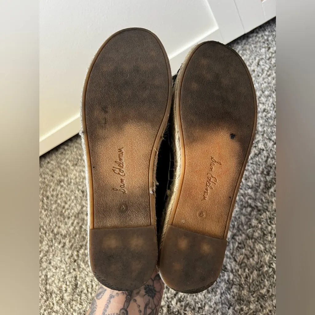 Sam Edelman Women’s‎ Carrin Platform Black Espadrilles Shoes Size 8 - Image 7