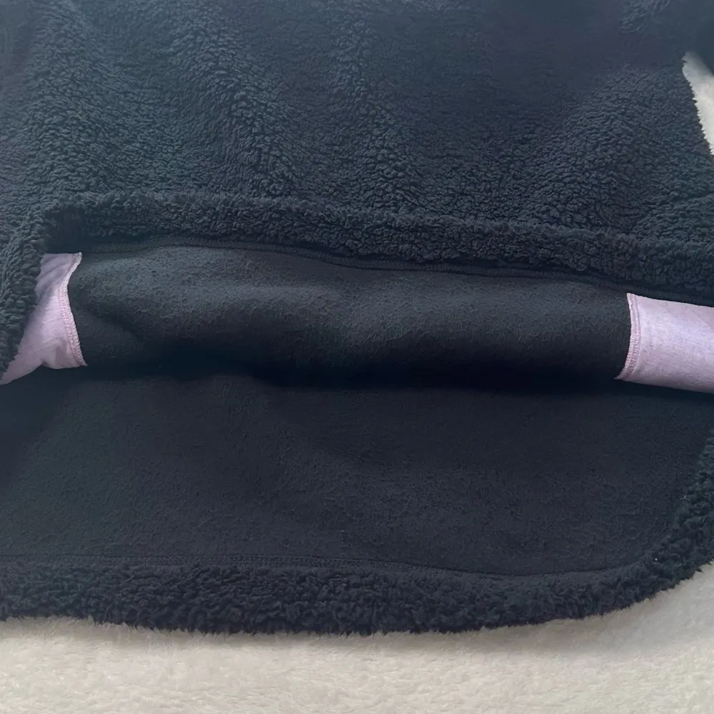 Koolaburra by Ugg Cozy Sherpa 1/4 Zip Pullover Black in Size XL - Image 6