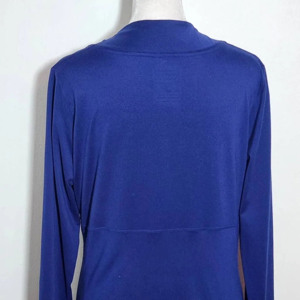 Mountain Hardwear Blue Long Sleeve Dress Size Medium Blue Athleisure Dress - Image 6