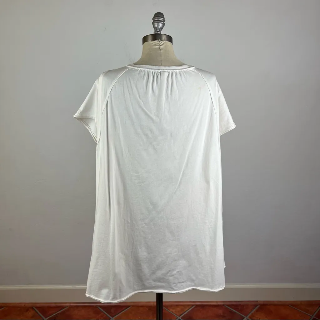 Free People Little Gem Cotton Pintuck Tee - Image 8