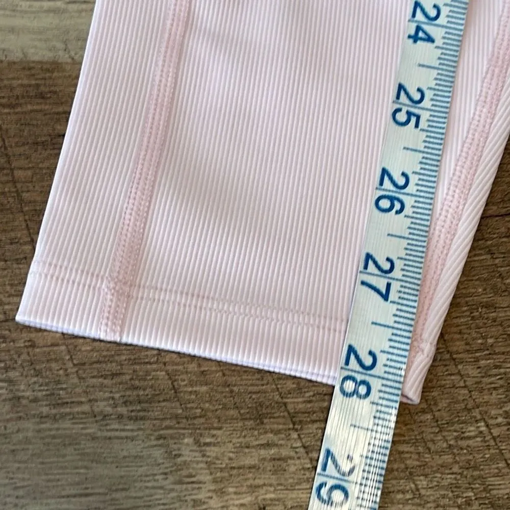 L*Space Active Peony Turner Legging Tie‎ Waist Ribbed Size Large NWT - Image 11