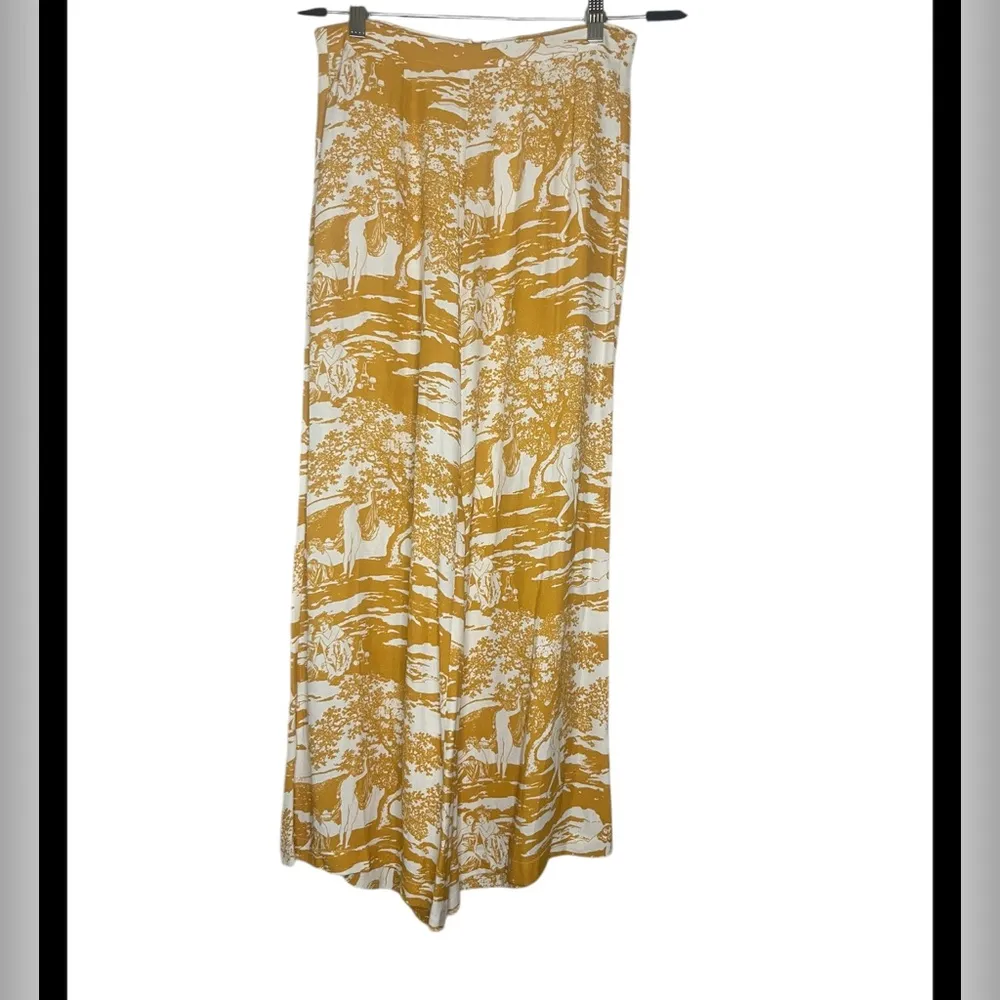 Reformation yellow Clare pant in Renaissance size 4 - Image 2