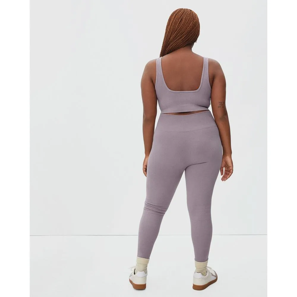 Everlane Organic Cotton Seamless Legging in Dusty Lavender Purple XS/S NWT - Image 3