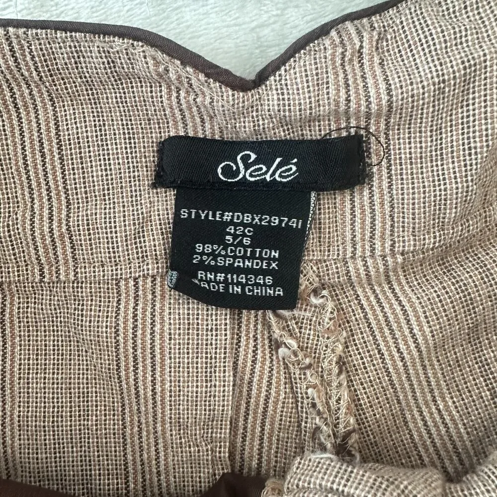 Abercrombie Sele Low Rise Shorts Womens 6 Vintage Y2K Bella Swan Bookstore Indie - Image 4