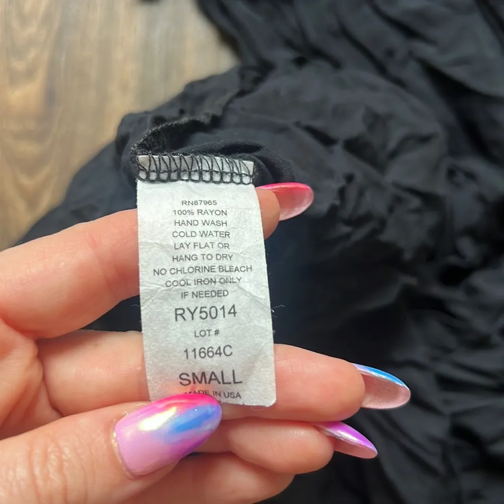 Elan black maxi dress - Image 5