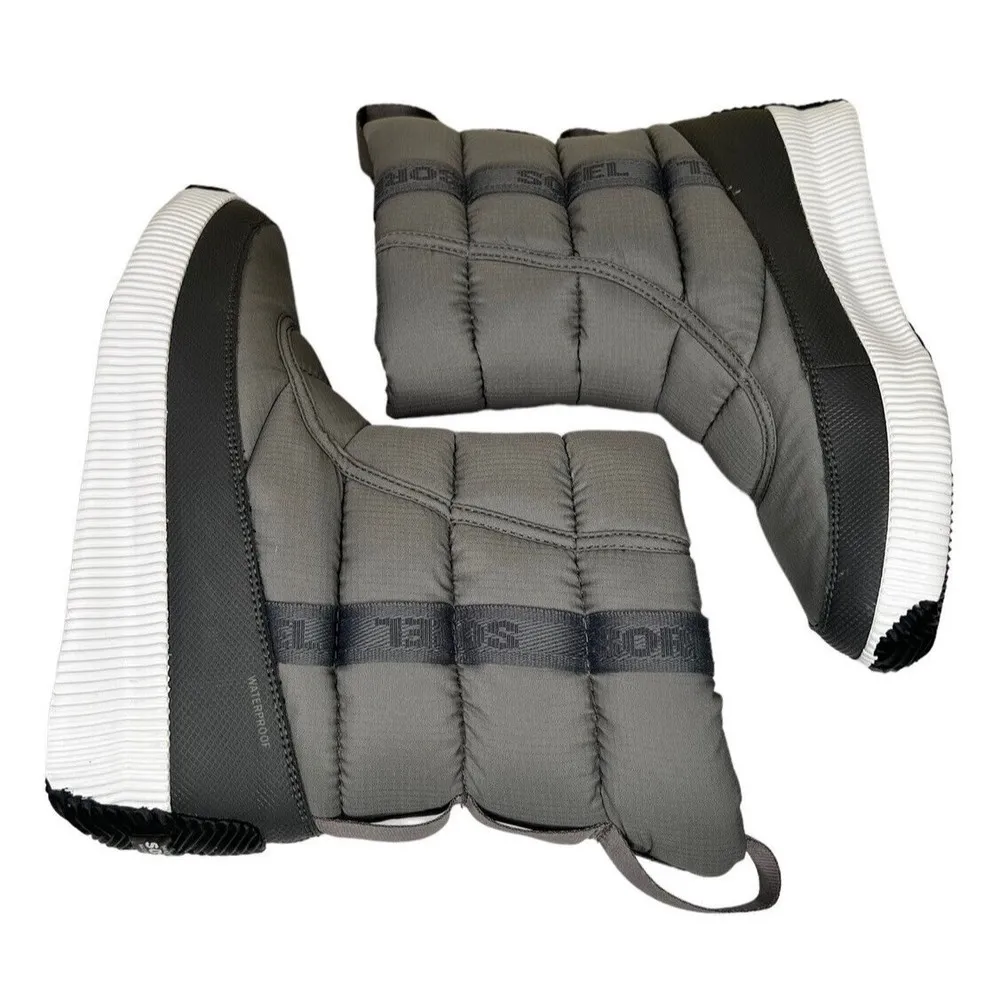 Sorel Womens Out 'N About Puffy Mid Boots Quarry Women’s Size 10.5 - Image 5