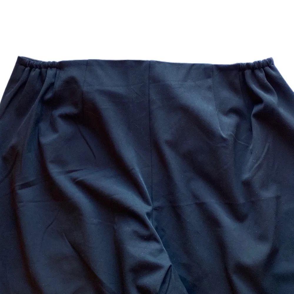 🖤 Karen Kane Stretch Front Zip Straight Leg Dress Pants, Black, No Pockets, 22W - Image 9