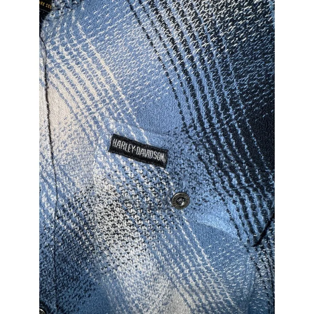 Women’s Harley Davidson Plaid Shirt - Image 4