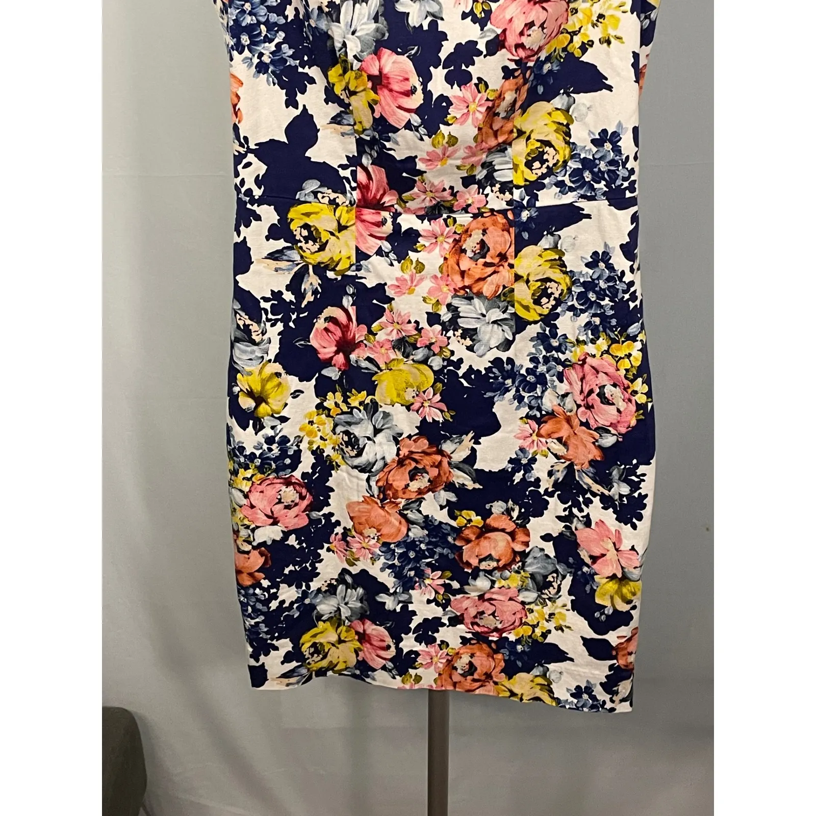 The Limited Petite Floral Dress Sleeveless Sheath Party‎ Cocktail Career - Image 6