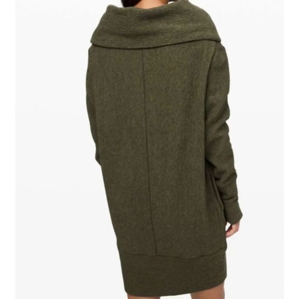 Lululemon along the way green dress olive green small - Image 11