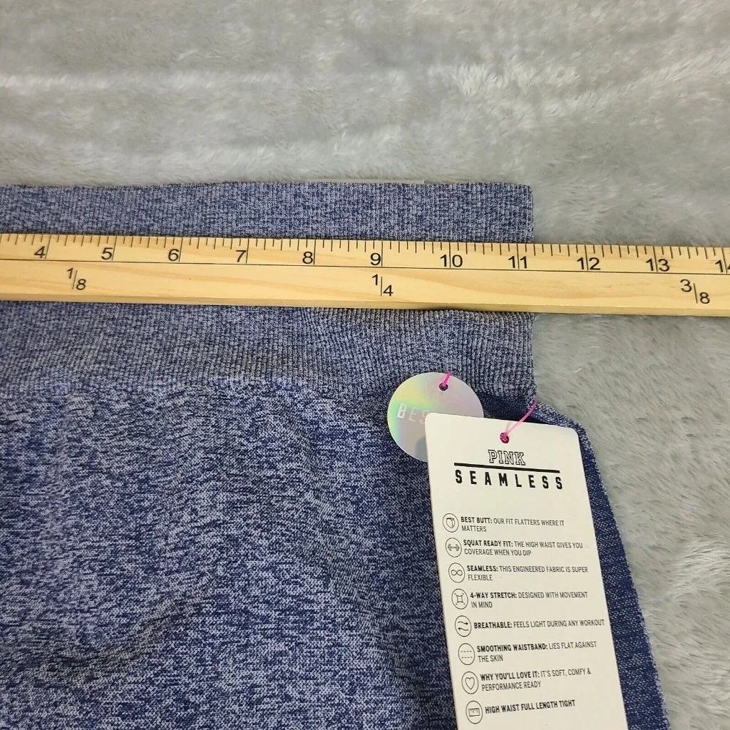 Pink Victorias Secret Legging Womens Small‎ Gray Seamless Active Yoga Pants - Image 5
