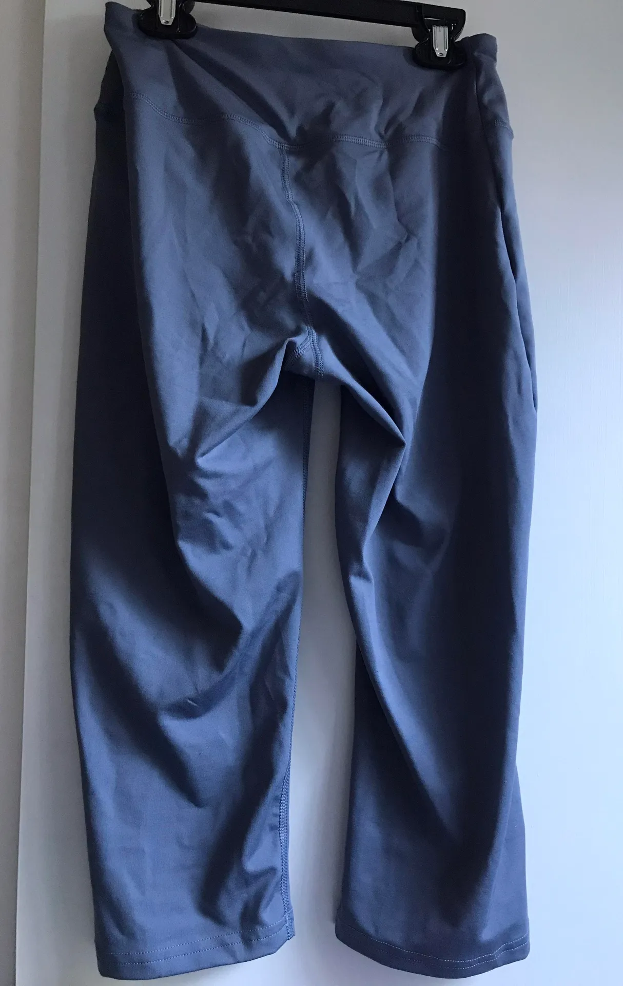 Blue Grey Capri Leggings  - Image 2