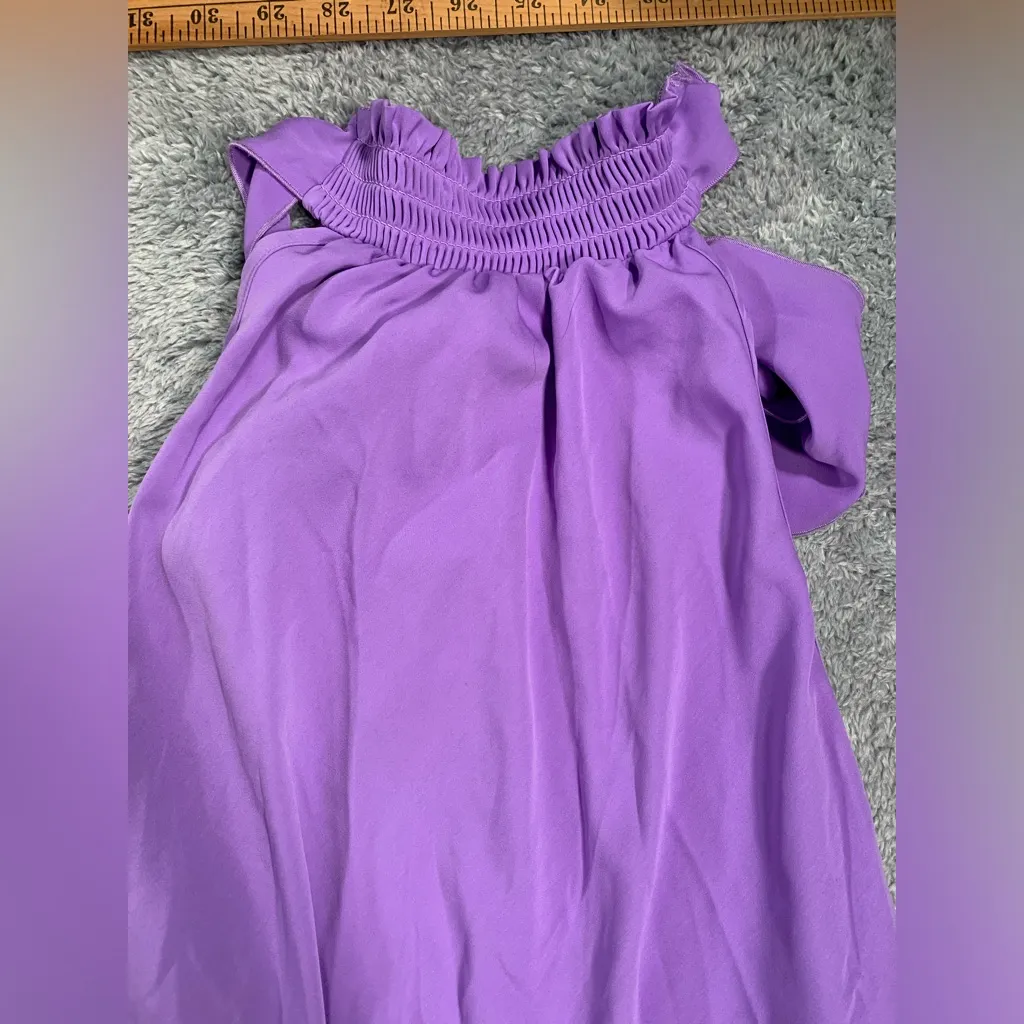 Ramy Brook Purple Halter Top - Image 3