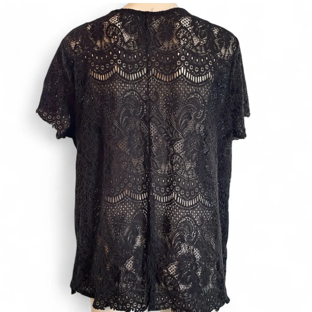 Maurices Black Lace Blouse - Image 6