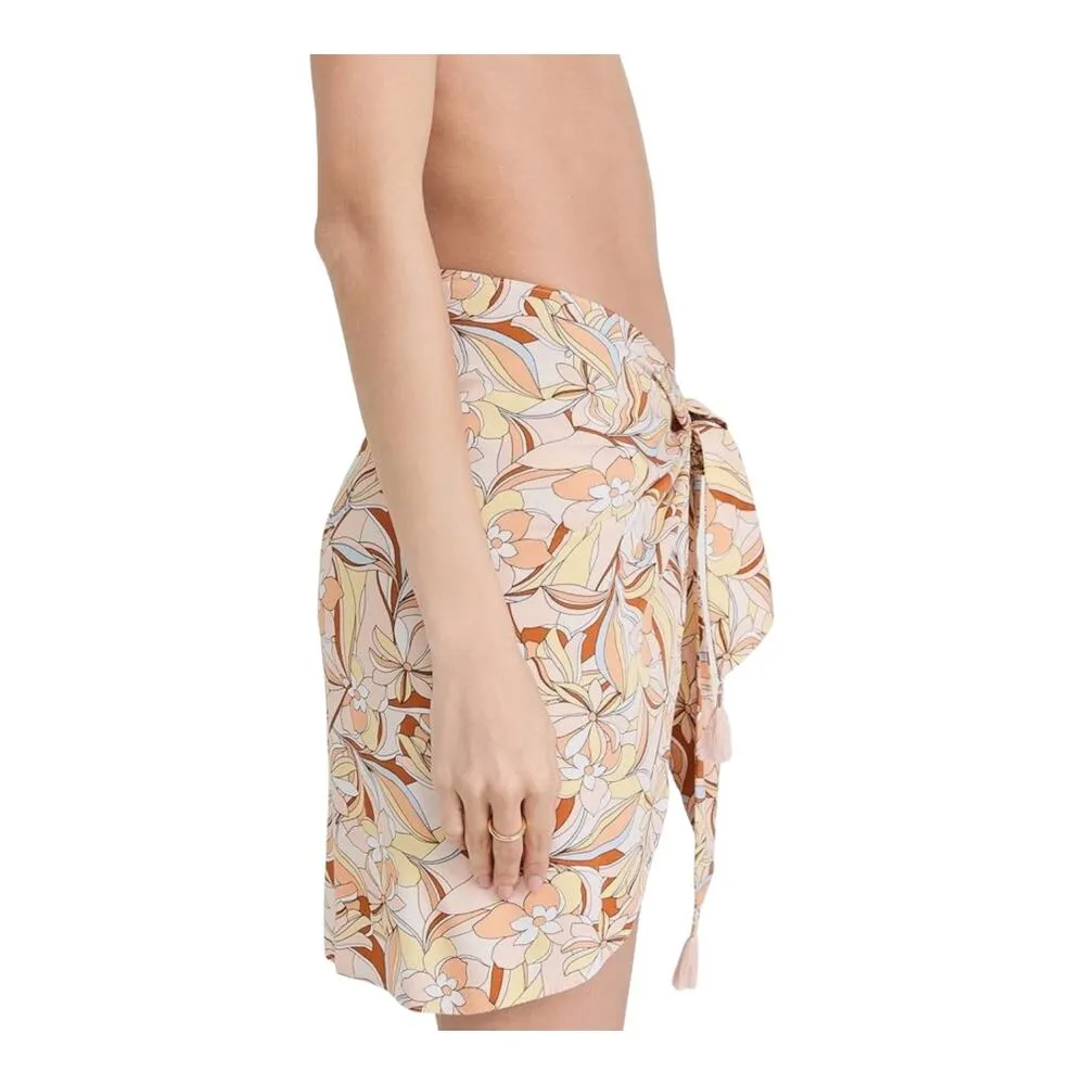 NEW L Space Women’s Salina’s SARONG Swim Cover Up O/S Skirt Fringe Tie Waist NWT - Image 12