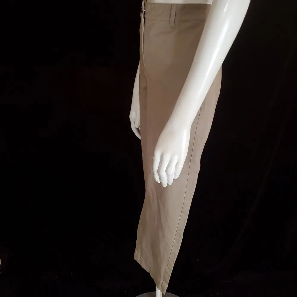 Eileen Fisher Khaki Capris (XS) - Image 3