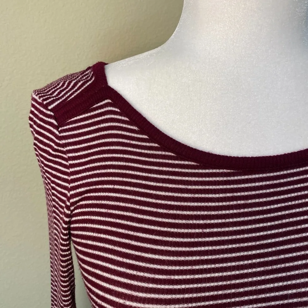 Super soft AMERICAN EAGLE Striped Knit T Shirt Dress - size XXS - Image 6