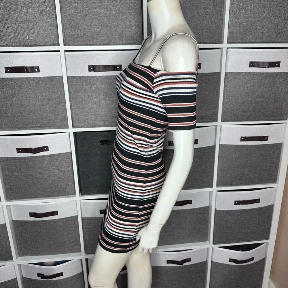 BILLABONG Bodycon Stripe Mini Dress Size Medium - Image 9