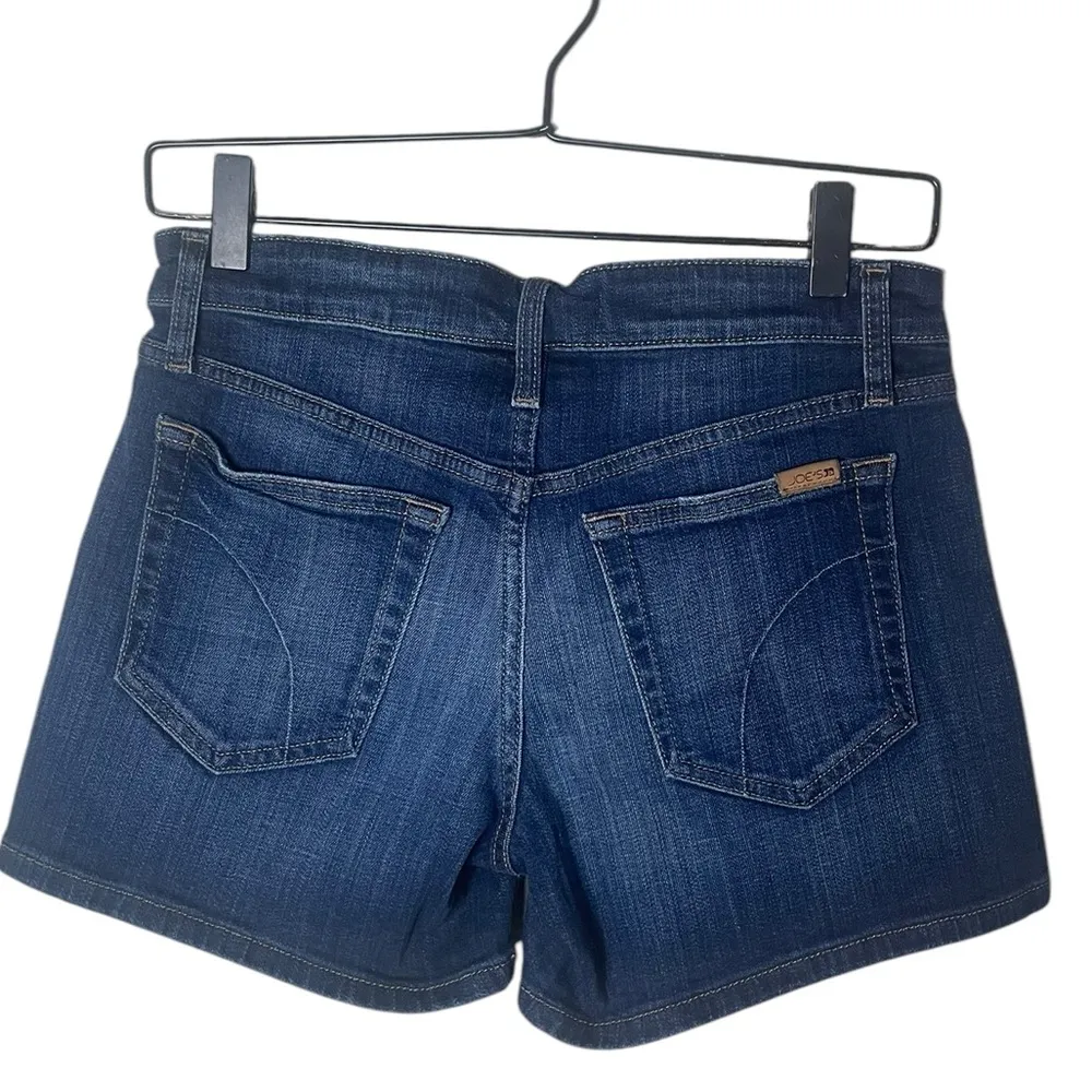 Joe's Jeans Women’s Sz 26 Genna Low Rise Denim Jean Shorts - Image 6