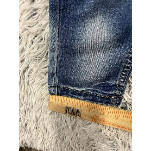 Free People Distressed Skinny Jeans 27‎ Skinny Ankle Western Rodeo Cowgirl - Image 8