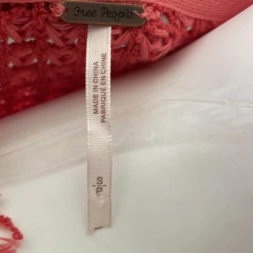 Free People I'll Be Around Chunky Fringe Cardigan size Small - Image 8