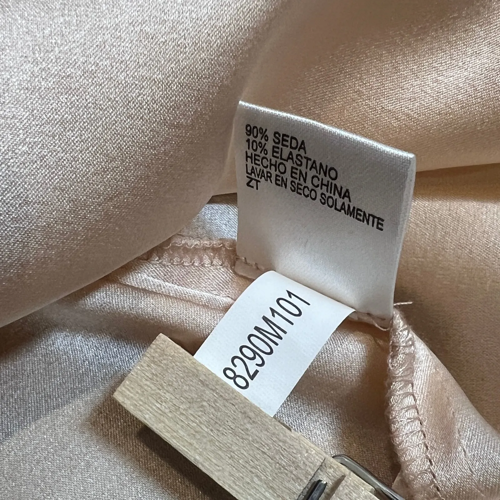 Antonio Melani Short Sleeve Light Pink Blouse Women's Small - Image 7