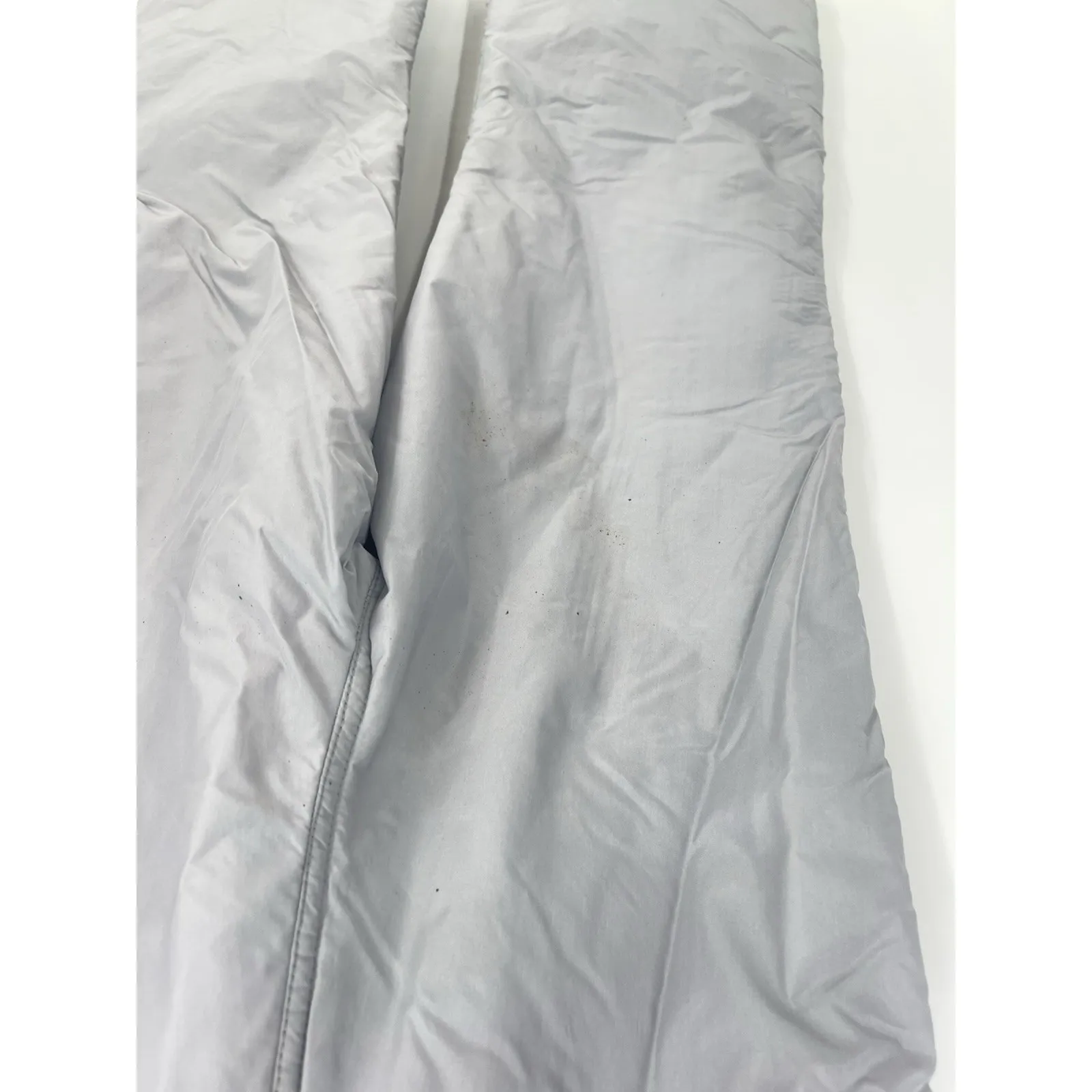 Vtg JC Killy Bib Overalls Women 10 Gray Ski Insolated Quilted Snow Suspenders - Image 6