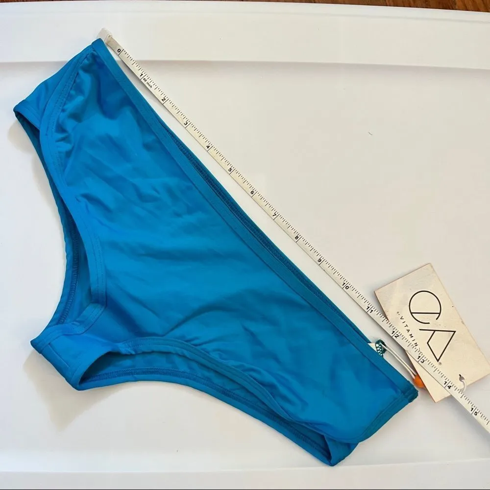 Vitamin‎ A Blue Bikini Bottom nwt - Image 6