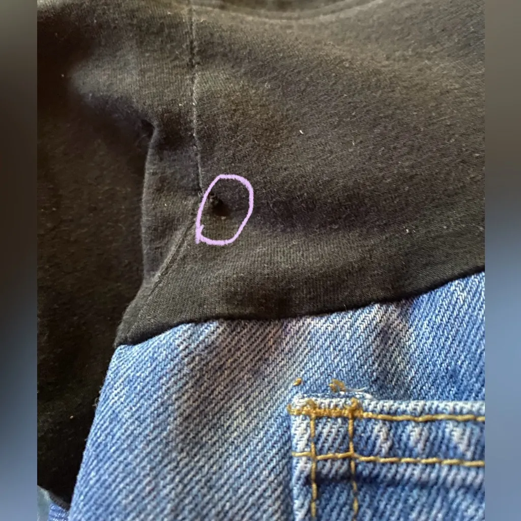 Vintage A Pea‎ In The Pod Maternity Size P Travis Light Wash Denim Jeans - Image 10