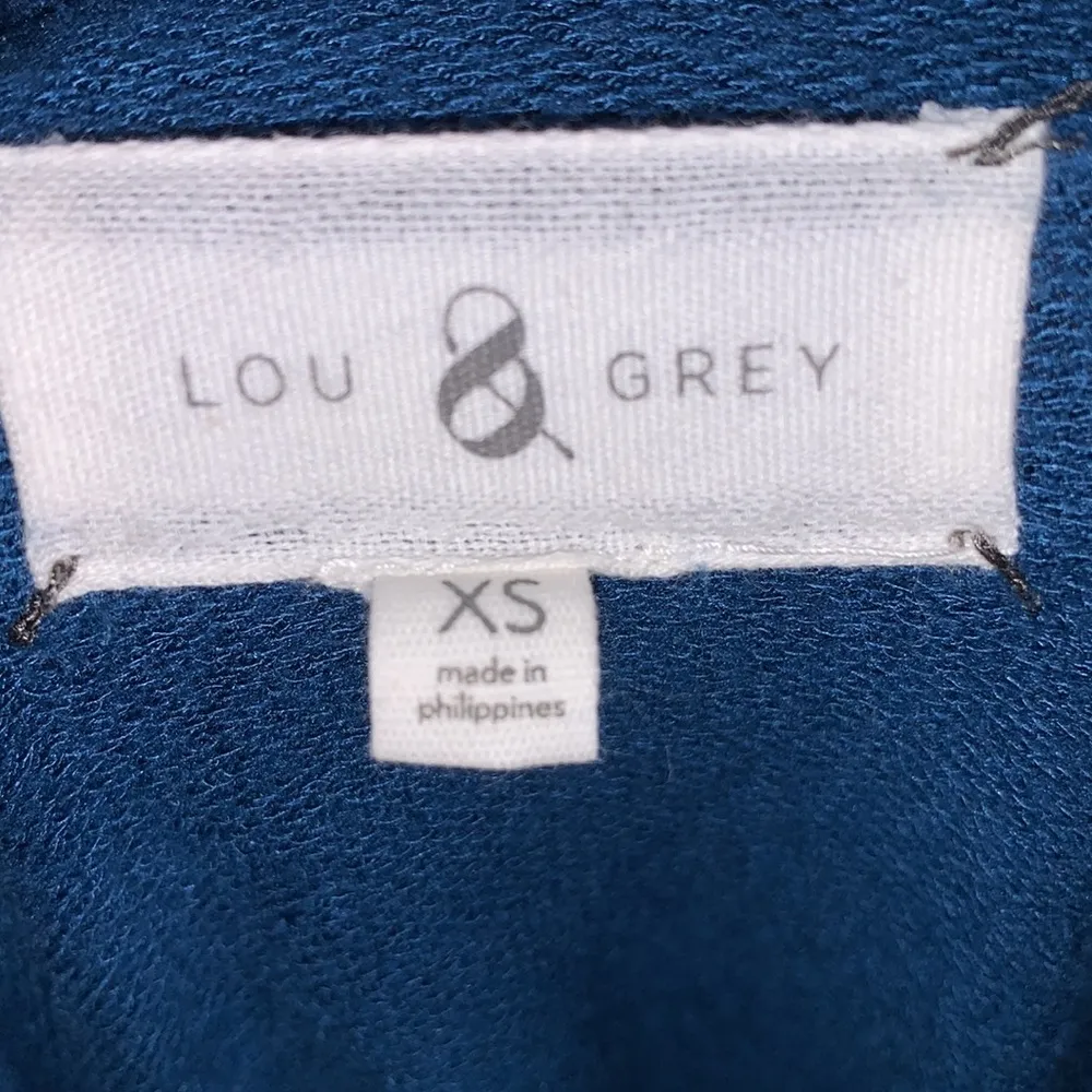 Lou & grey  blue side slit cowl neck sweater - Image 6
