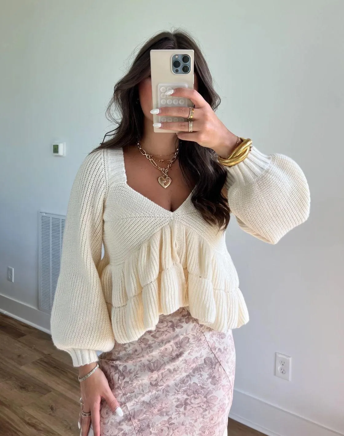 Sweater Babydoll Top - Image 2