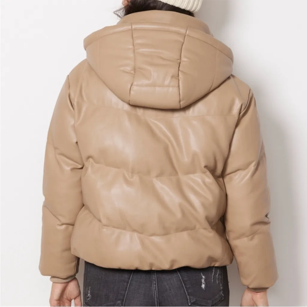 NWT Jakke Poppy Puffer Jacket Tan Size 2 - Image 6