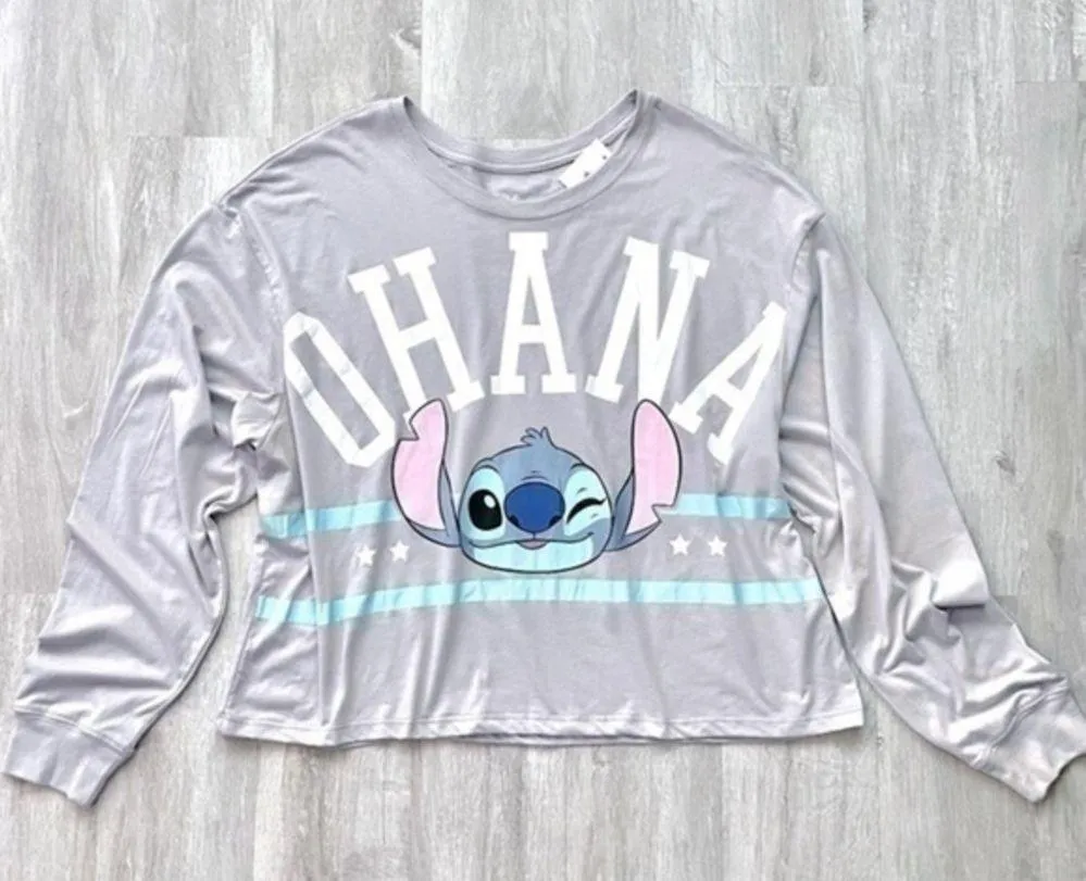 Lilo & Stitch Ohana Graphic Top 3X - Image 2