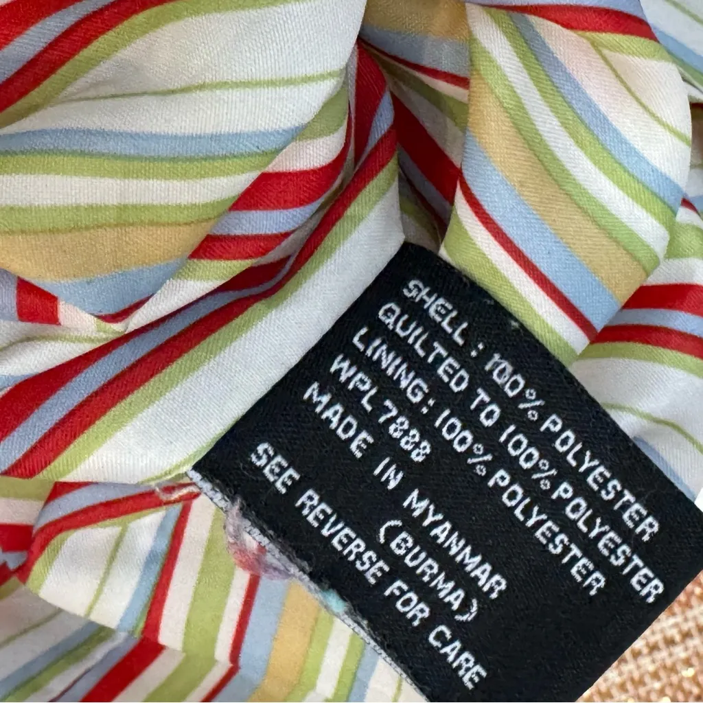 Anne Klein Off White Quilted Jacket – Size Large - Image 7