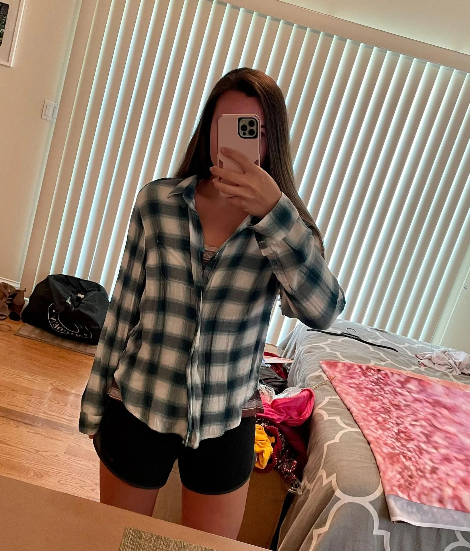 Flannel Plaid Shirt - Image 4