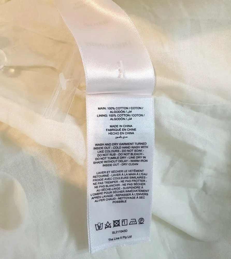 Significant Other Poppy Cut Out Maxi Dress Size US 6 Ivory - Image 6