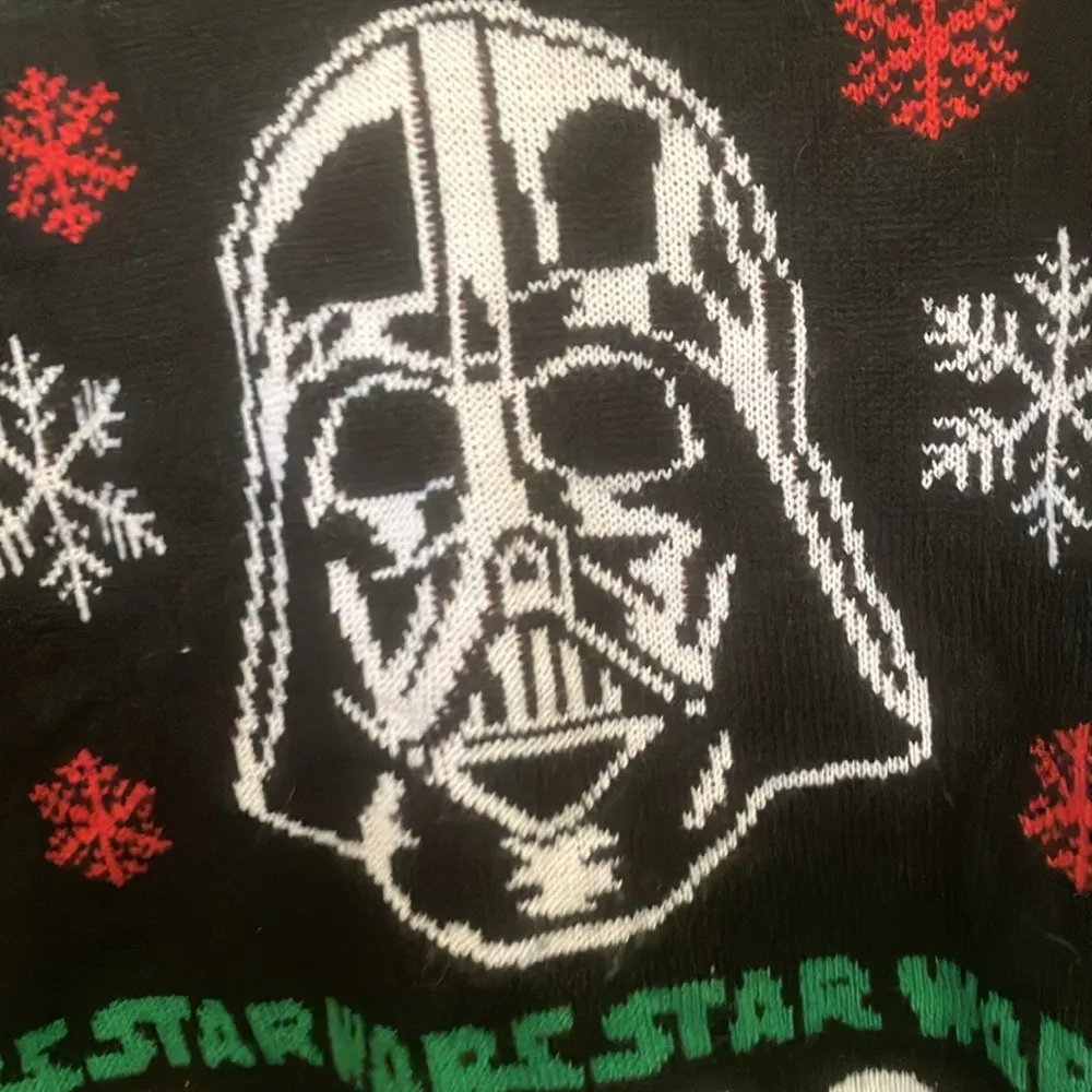 Star Wars  holiday sweater small - Image 2