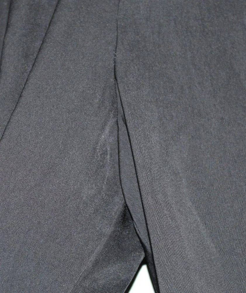 MNG Suit Black Trouser Dress Pants With Outer Pockets Size 2 - Image 6