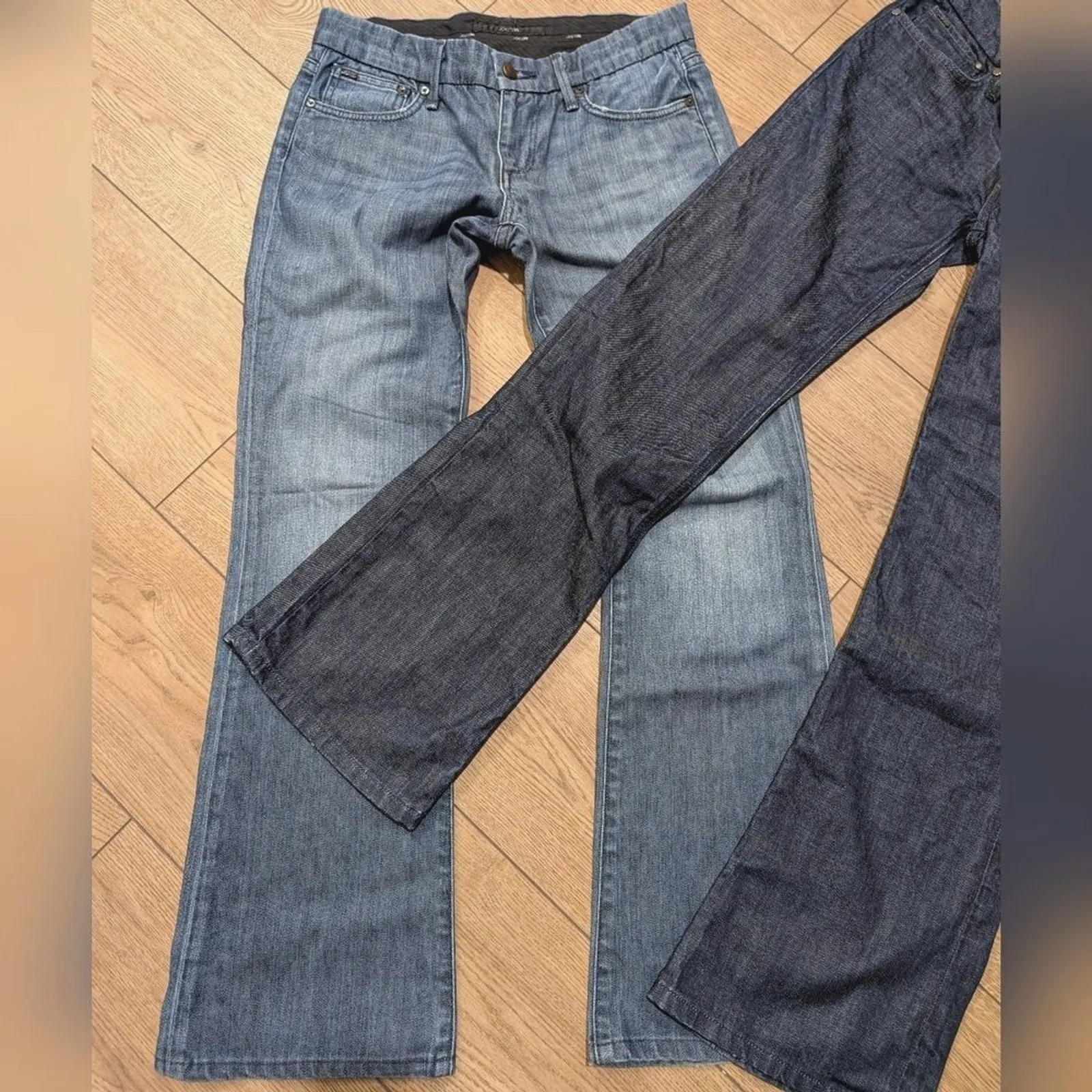 Bundle 2 Pairs Joe's Jeans 27 Bootcut Boot Flare Leg Dark Wash Designer Denim - Image 4