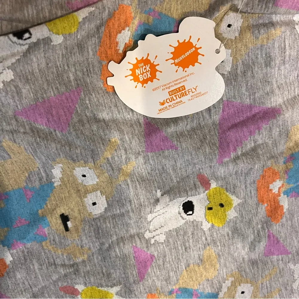 NWT Rocko’s Modern Life T-Shirt The Nick Box exclusive tee M UNISEX grey - Image 6