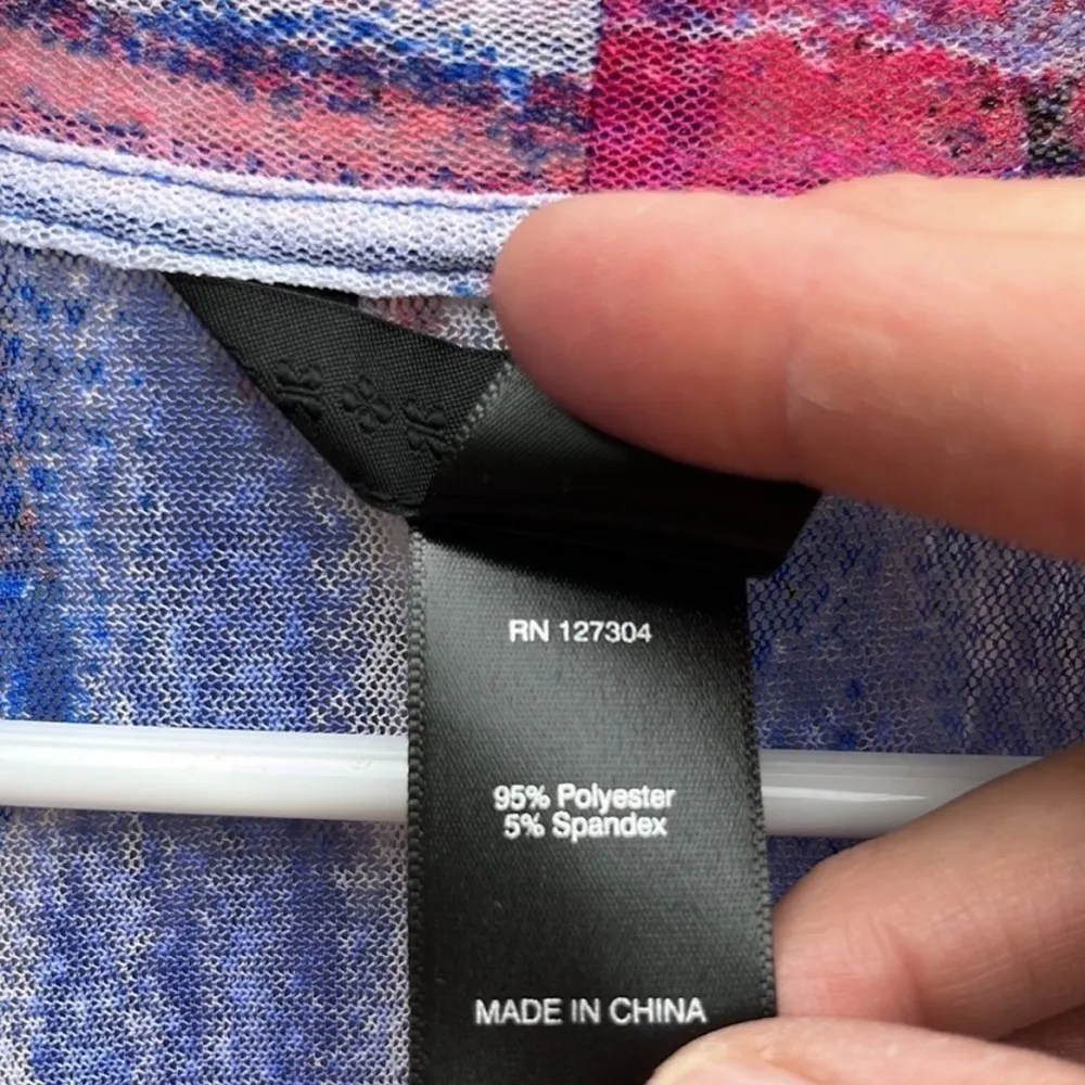 LIKE New Ali Miles Open Front Duster Top Size 2X - Image 6