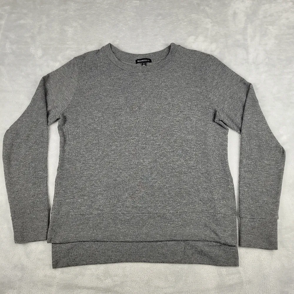 Beyond Yoga Women's Just Chillin Long Sleeve Pullover Top Gray Size M Medium - Image 3